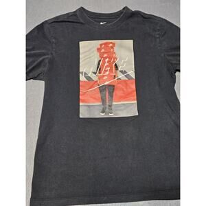 Nike Shirt Men's Medium Black Sportwear Stacked Shoe Boxes Graphic T-Shirt